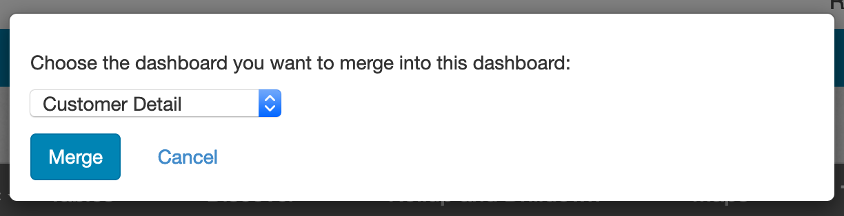Merge Dashboard