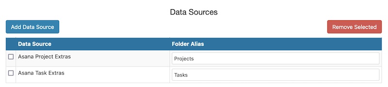Folder Alias Configuration